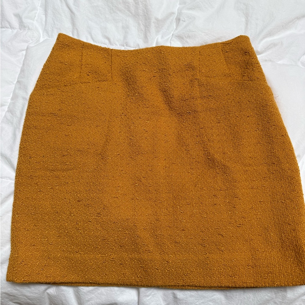 Outback Red Tweed Mini Pencil Skirt